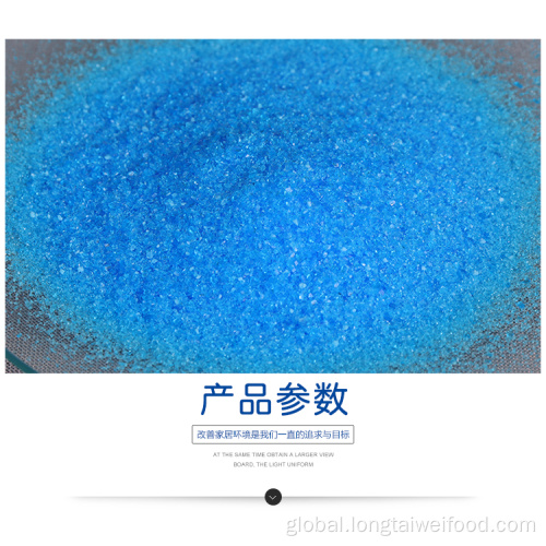Food Grade Copper Sulfate 25kg / Bag food additive COPPER SULFATE Manufactory